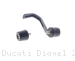 Brake Lever Guard Bar End Kit by Evotech Performance Ducati / Diavel / 2018