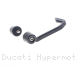 Brake Lever Guard Bar End Kit by Evotech Performance Ducati / Hypermotard 950 / 2023