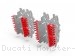 Front Brake Pad Plate Radiator Set by Ducabike Ducati / Monster 1200S / 2016