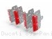 Front Brake Pad Plate Radiator Set by Performance Technologies Ducati / 899 Panigale / 2015
