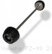 Front Fork Axle Sliders by Evotech Performance Yamaha / FZ-09 / 2013