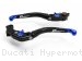 Adjustable Folding Brake and Clutch Lever Set by Performance Technology Ducati / Hypermotard 950 / 2024