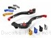 Adjustable Folding Brake and Clutch Lever Set by Performance Technology Ducati / Hypermotard 950 / 2022