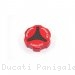 Carbon Inlay Rear Brake Fluid Tank Cap by Ducabike Ducati / Panigale V4 / 2019