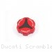 Carbon Inlay Rear Brake Fluid Tank Cap by Ducabike Ducati / Scrambler 1100 Sport / 2019