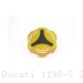 Carbon Inlay Rear Brake Fluid Tank Cap by Ducabike Ducati / 1198 S / 2010