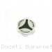 Carbon Inlay Rear Brake Fluid Tank Cap by Ducabike Ducati / Hypermotard 821 / 2014