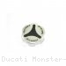 Carbon Inlay Rear Brake Fluid Tank Cap by Ducabike Ducati / Monster 1100 S / 2009