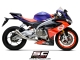 Aprilia RS660 Tuono 660 CR-T Full System Exhaust by SC-Project A23-PTC36T A23-PTC36C