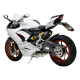 Ducati Panigale V2 S1 2-1 Half System Exhaust by SC-Project D35-LT41T