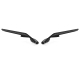 "STEALTH" Sport Mount Style Winglet Mirror Set by Rizoma