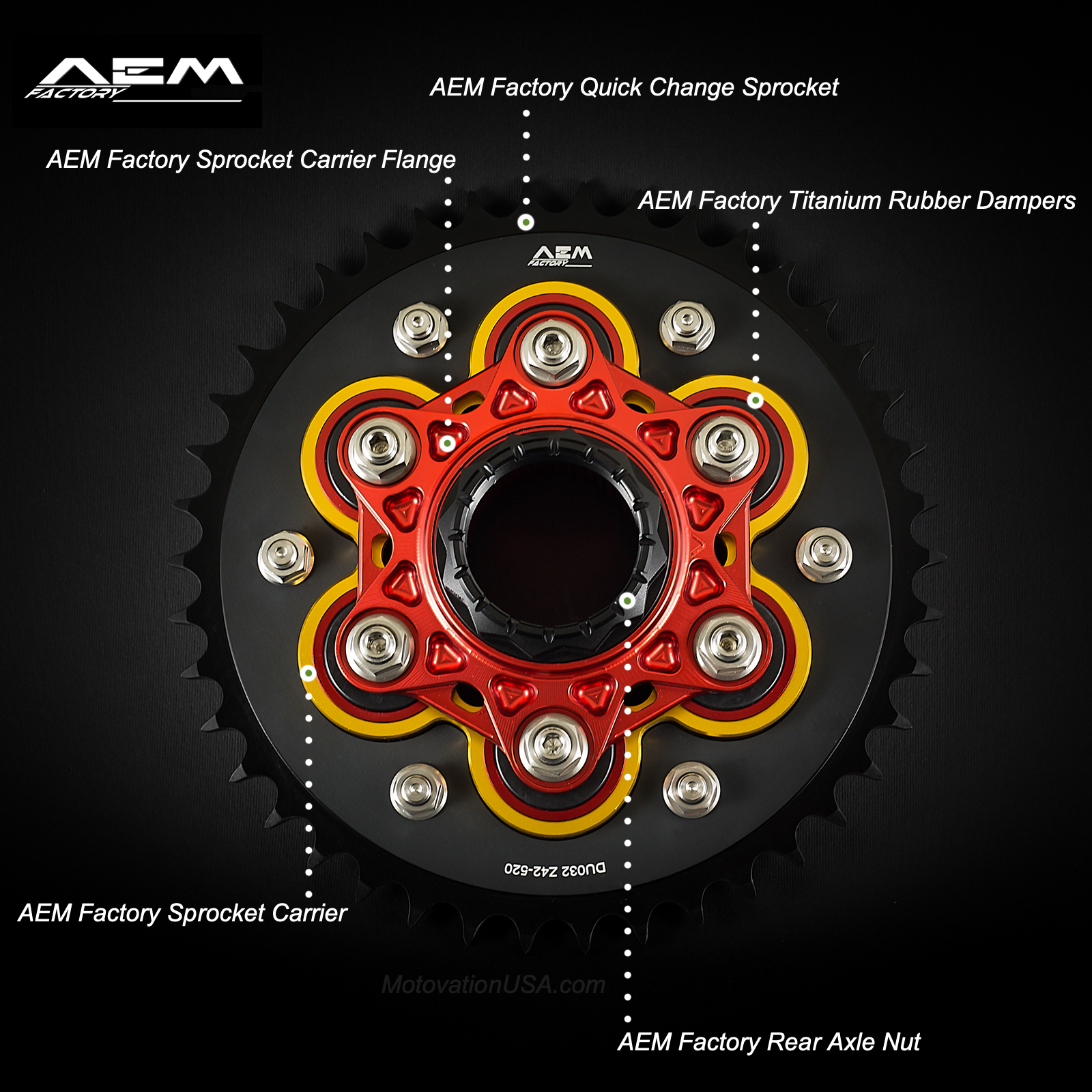 aem factory usa best distributor rear sprocket ducati custom