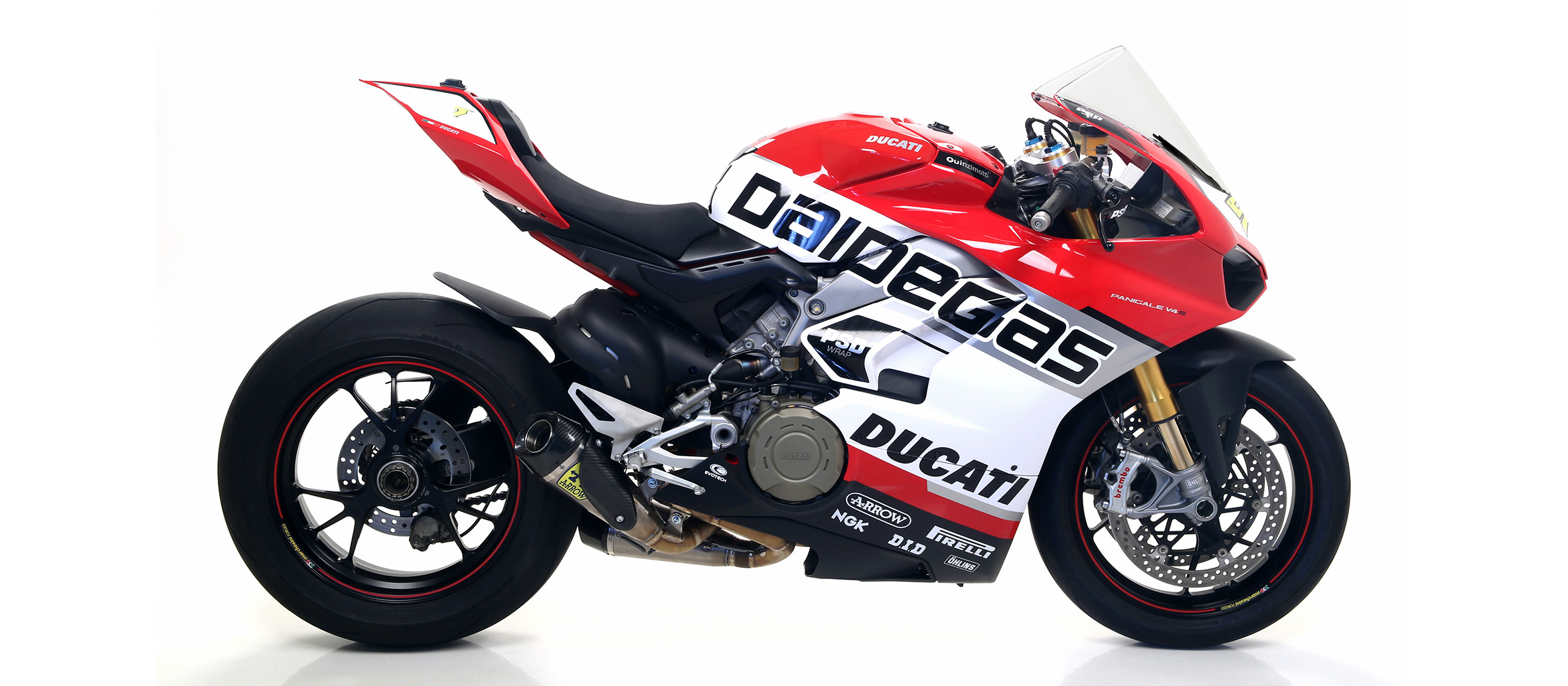 panigale v4 arrow exhaust