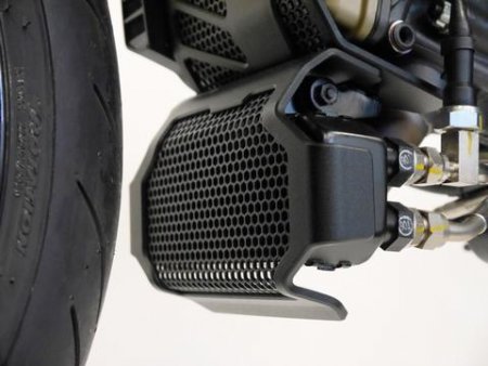 evotech performance oil cooler radiator guard ducati hypermotard