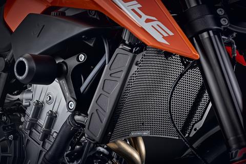 ktm 790 duke radiator guard evotech performance