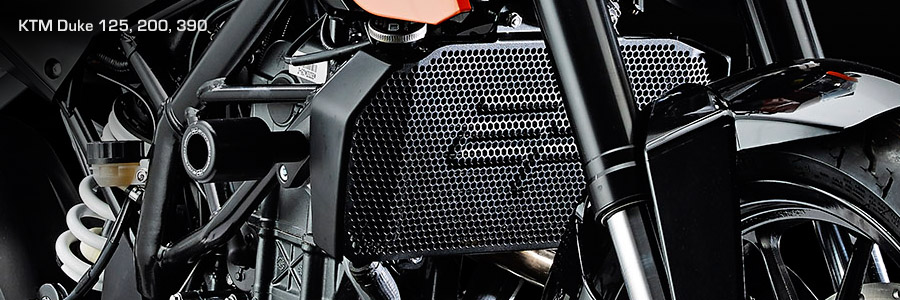 ktm 390 790 duke radiator guard evotech performance