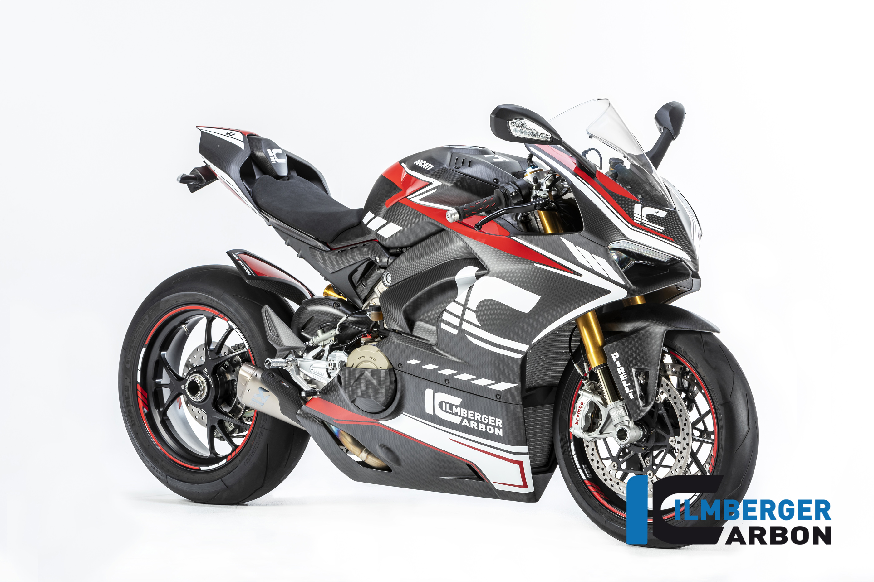 ducati panigale v4 carbon fiber ilmberger