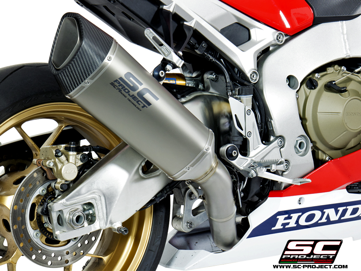 honda cbr1000rr best slipon exhaust 2017 2018 2019 sc-project yoshimura