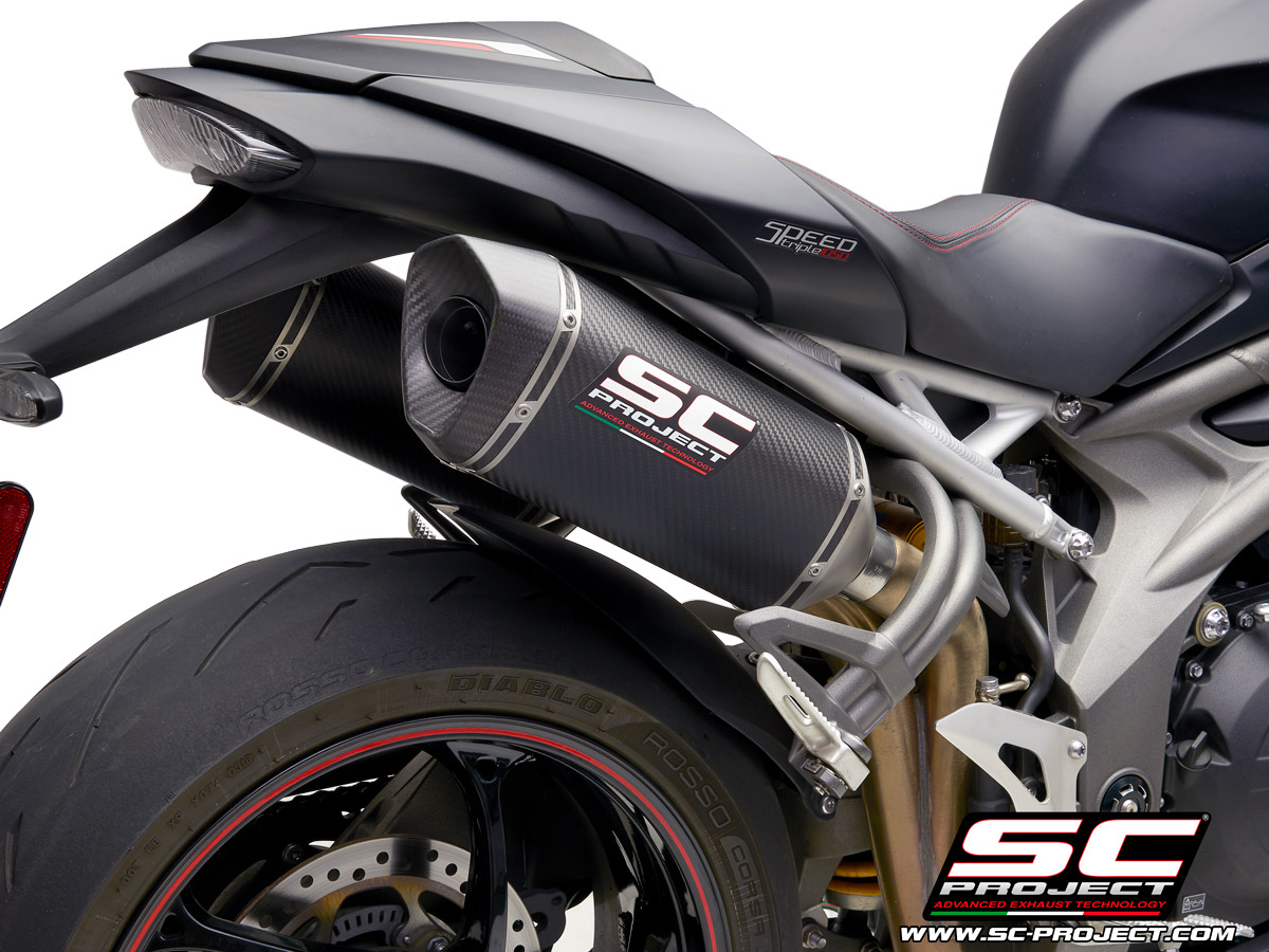 dual exhaust triumph speed triple sc-project 2019 2020