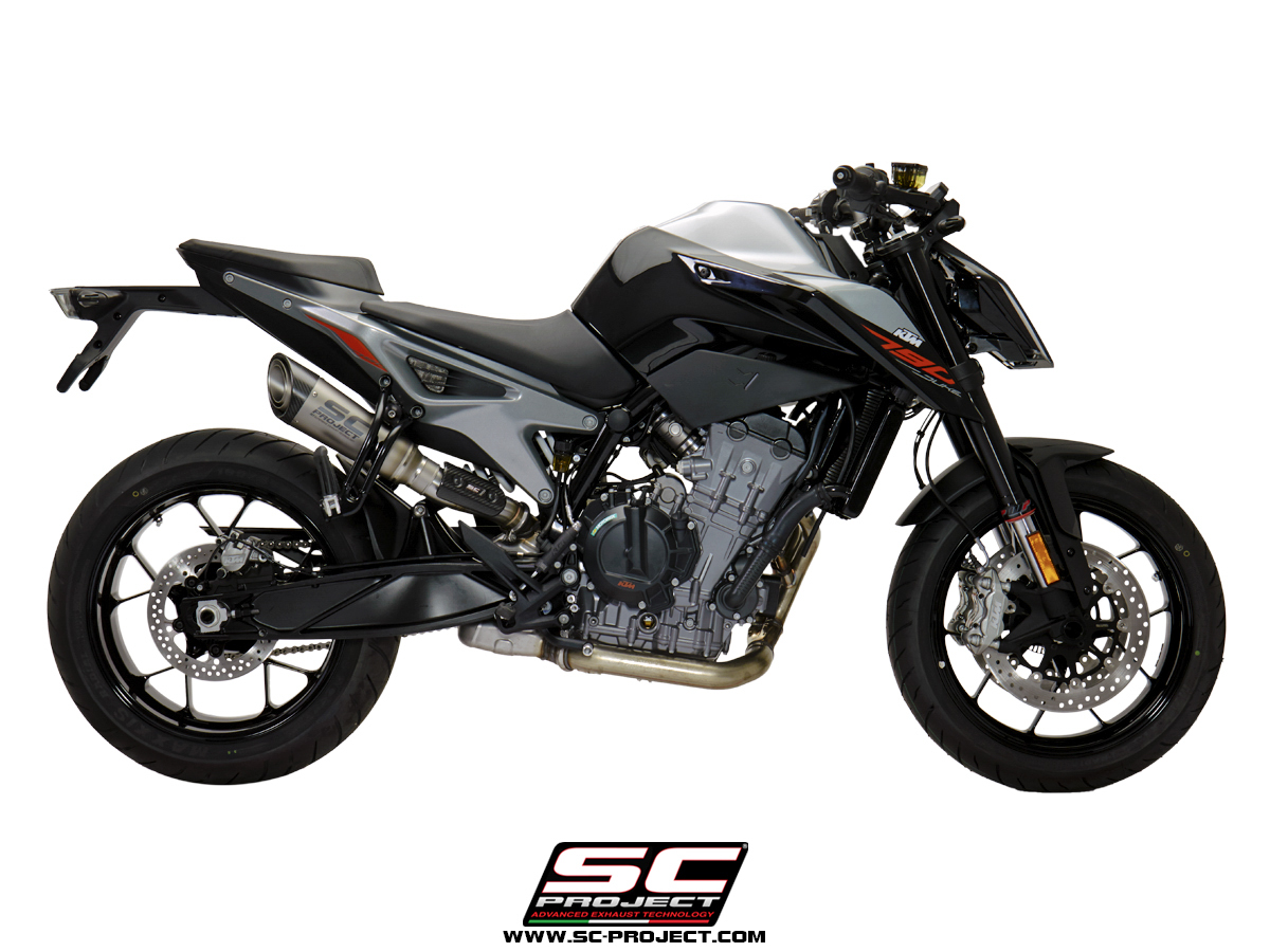 ktm 790 duke sc-project slipon exhaust titanium best