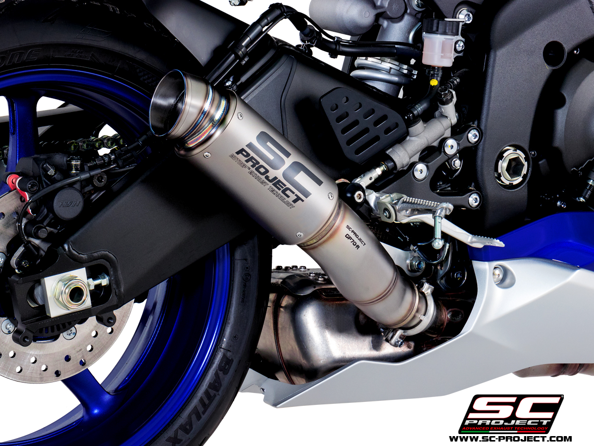 SC-project gp70 exhaust yamaha r6