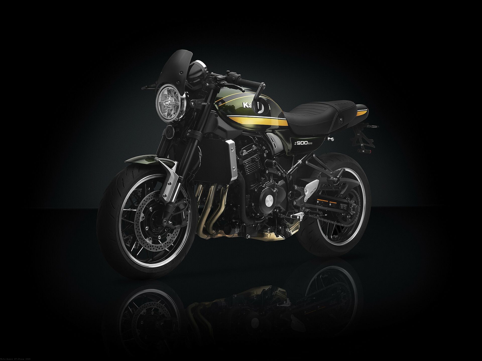 Aluminum Headlight Fairing by Rizoma Moto Guzzi / V7 Stone