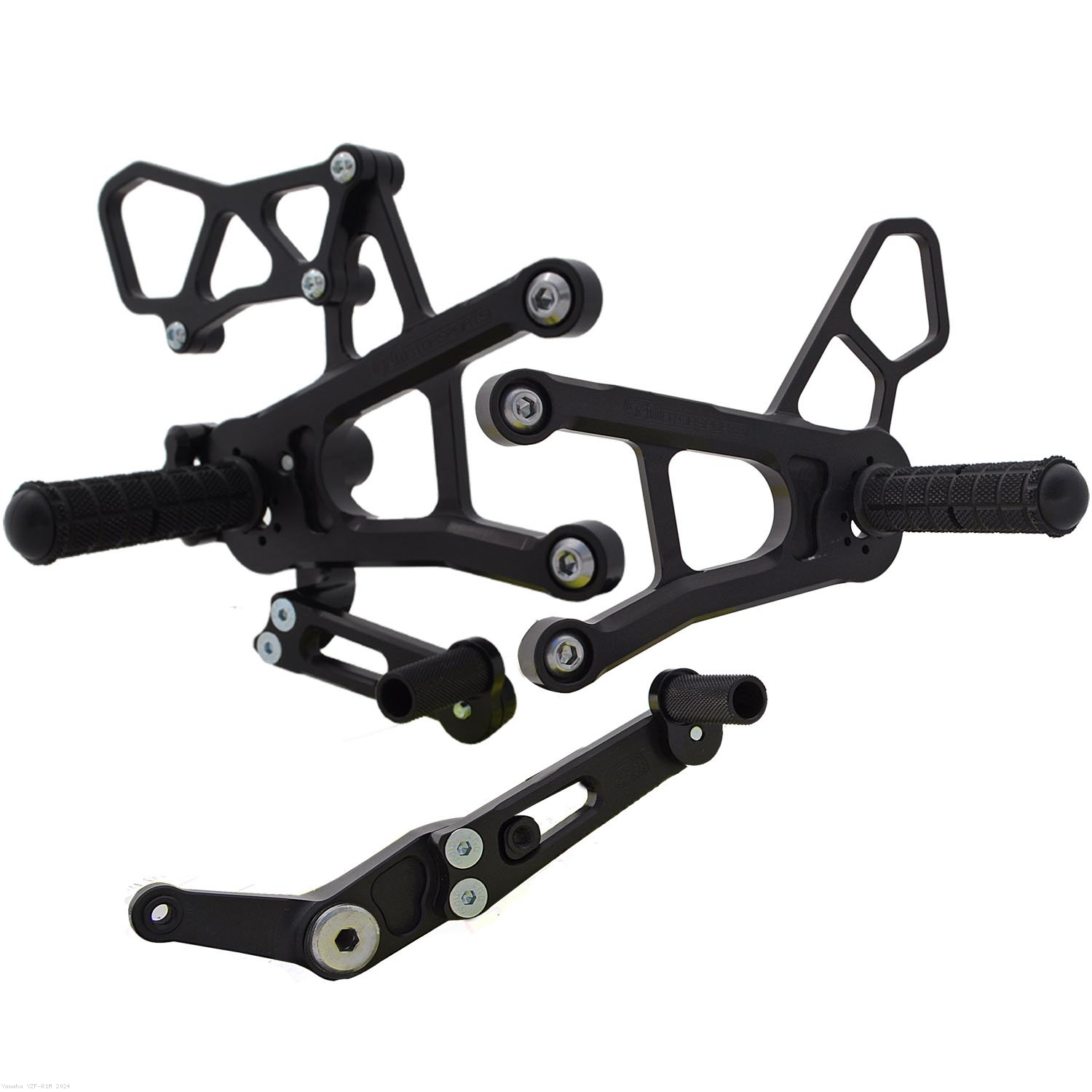 Open Box Complete rearsets kit by Woodcraft Yamaha / YZF-R1M Open Box Complete rearsets kit by Woodcraft Yamaha / YZF-R1M