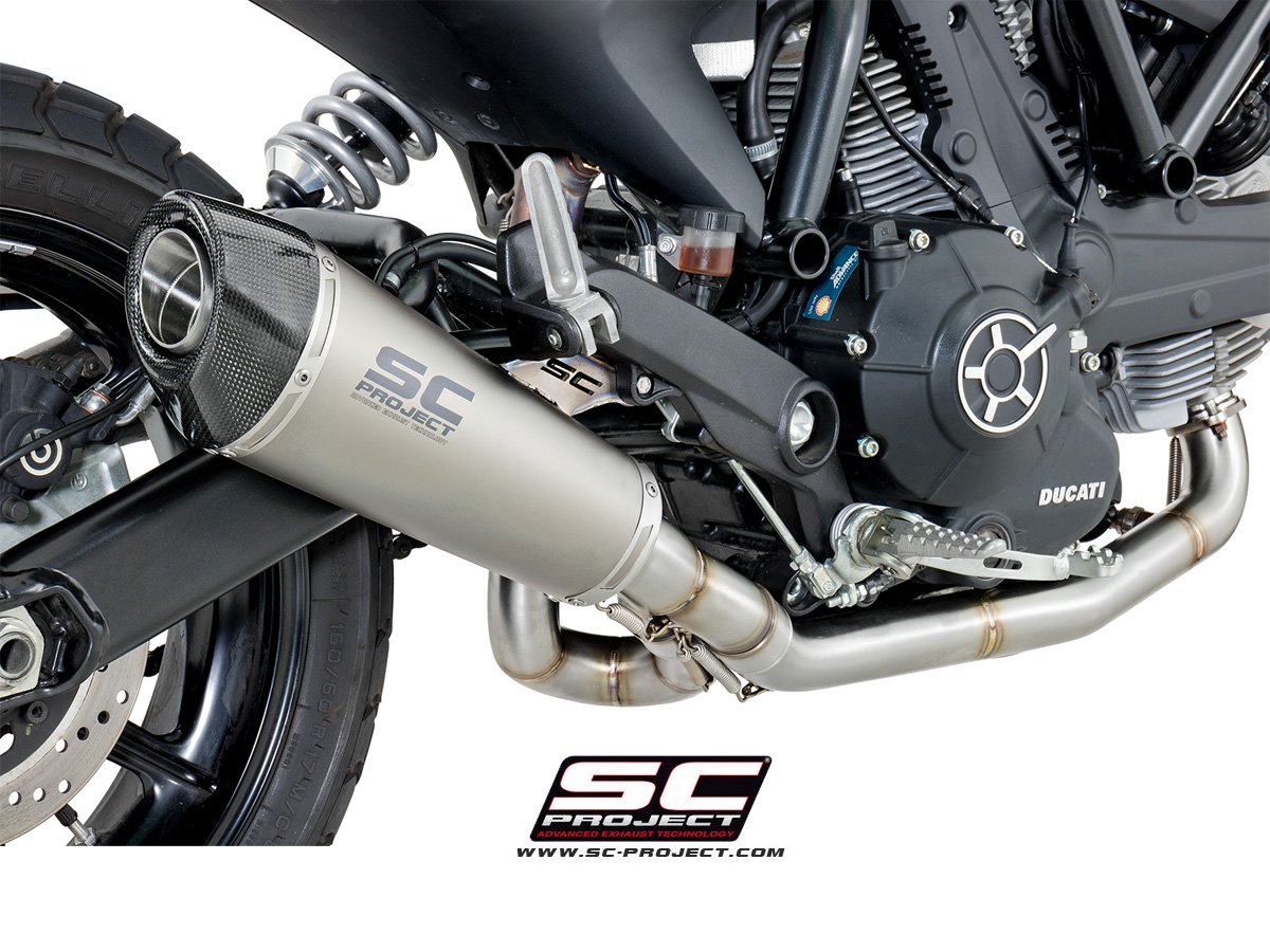 Conic Exhaust by SC Project Ducati Scrambler Sixty2 2018 D23