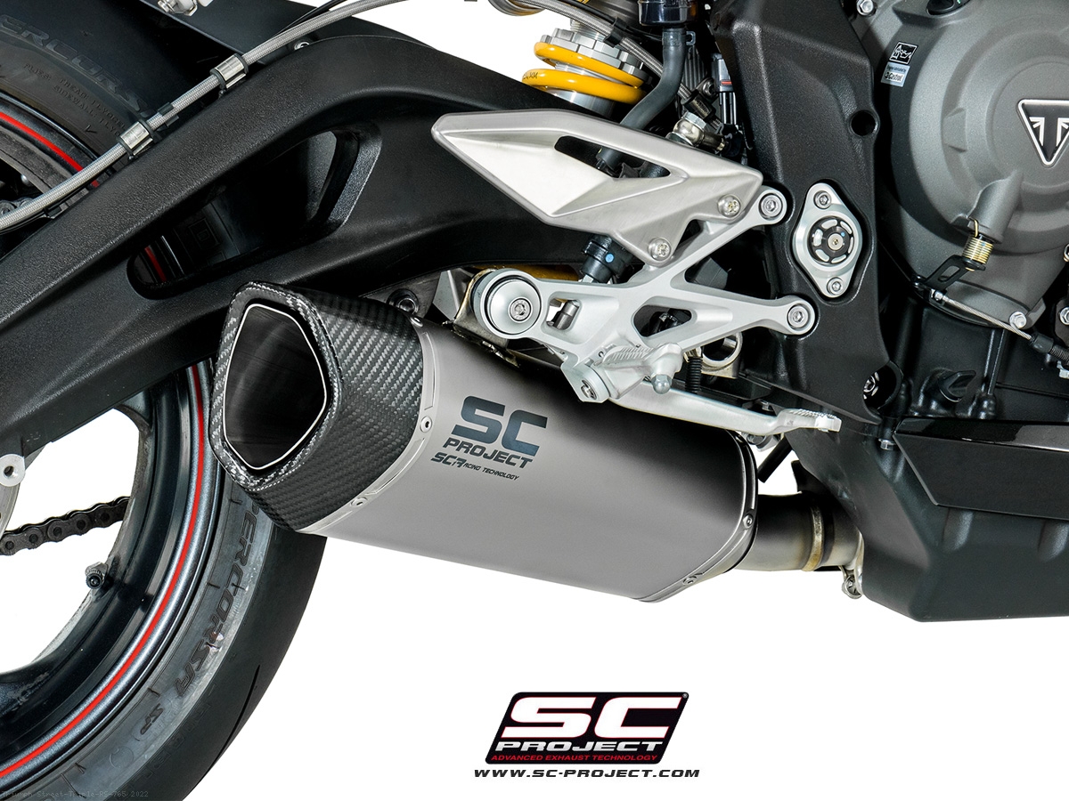 Street triple akrapovic on sale