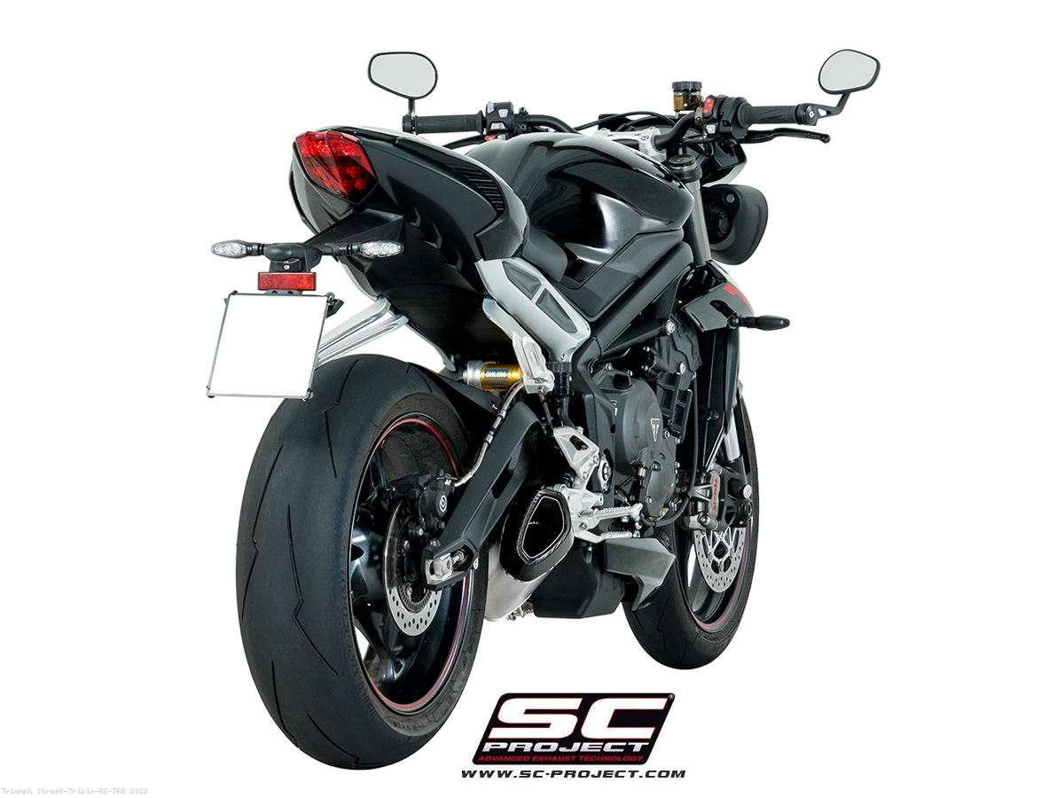 SC1 R Exhaust by SC Project Triumph Street Triple RS 765 2022 T18 93