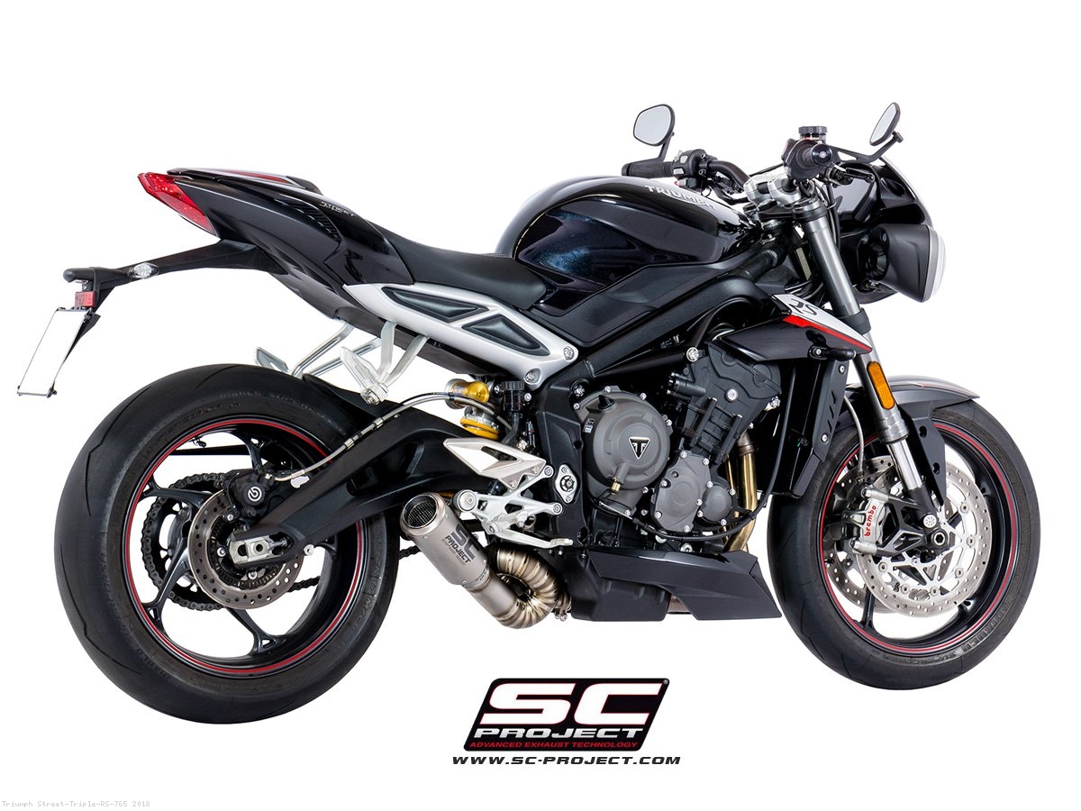 street triple 765 exhaust