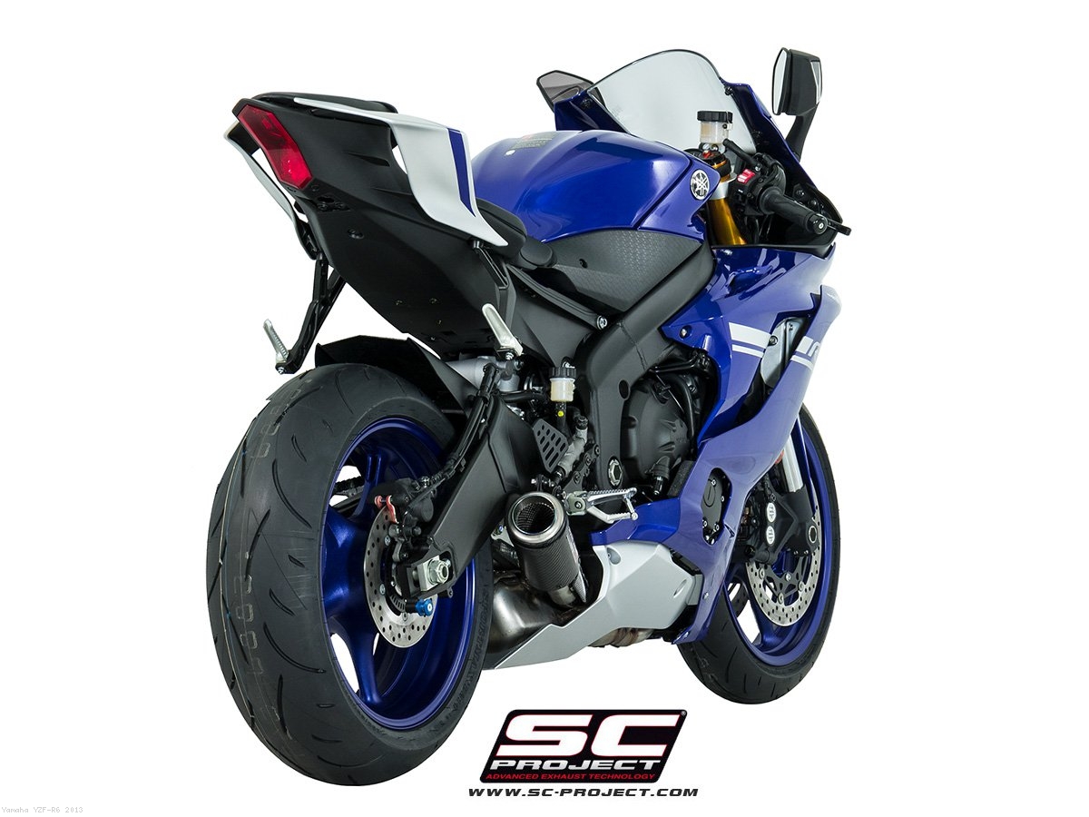 CR T Exhaust by SC Project Yamaha YZF R6 2013 Y21 L36C