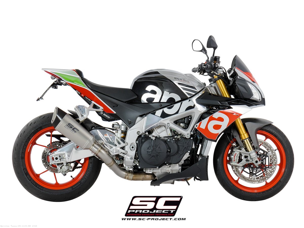 SC1 R Exhaust by SC Project Aprilia Tuono V4 1100 RR 2018