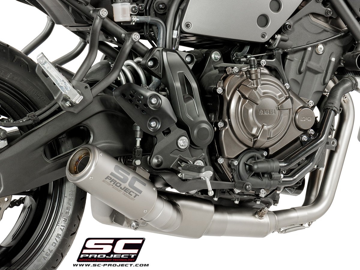 yamaha scr950 high exhaust
