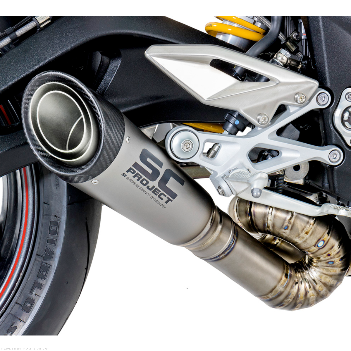 S1 Exhaust by SC Project Triumph Street Triple RS 765 2018 T18 LT41T