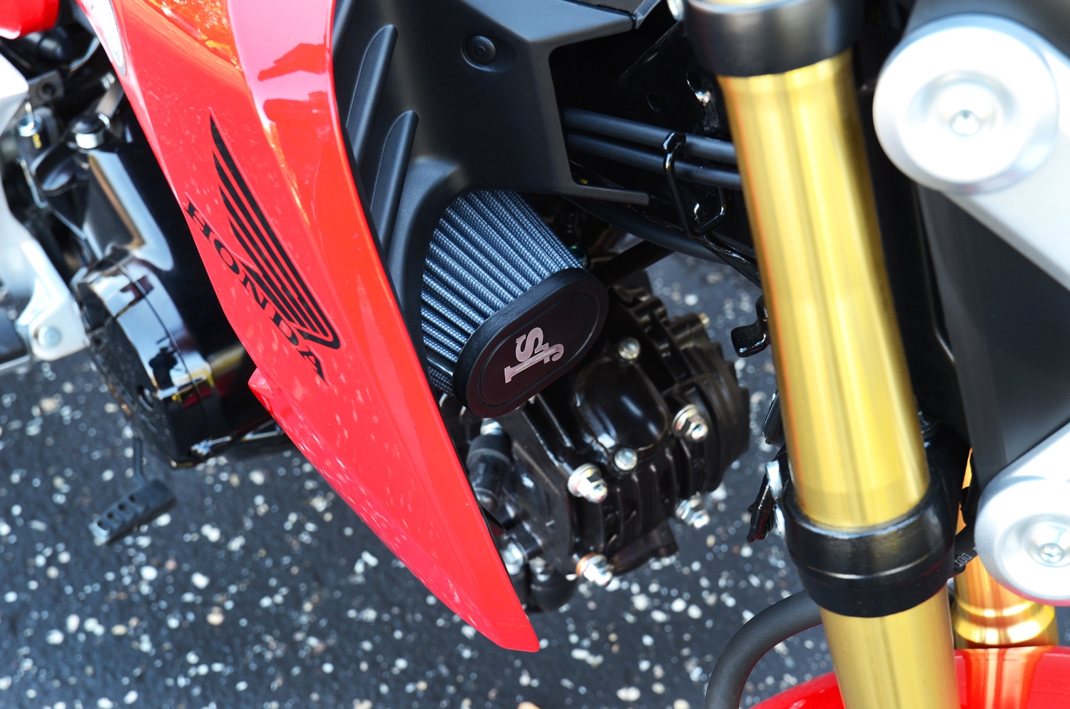honda grom air suspension kit