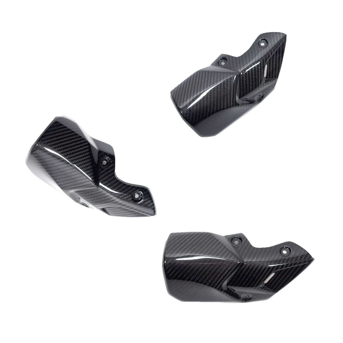 Carbon Fiber Exhaust Heat Shield by Ilmberger Carbon (AHS.014.S121N.K)