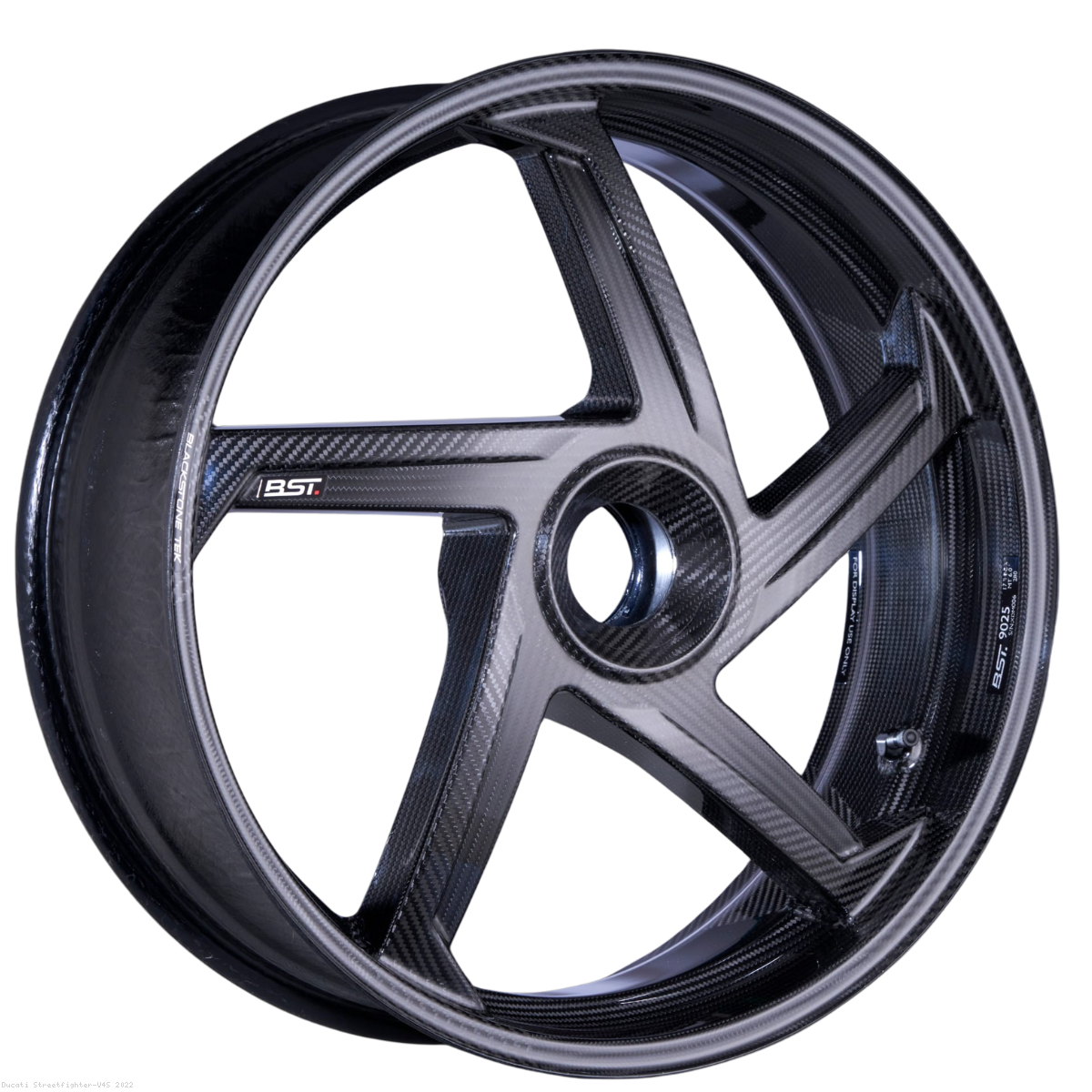 Carbon Fiber Star Tek Rear Wheel by BST Ducati