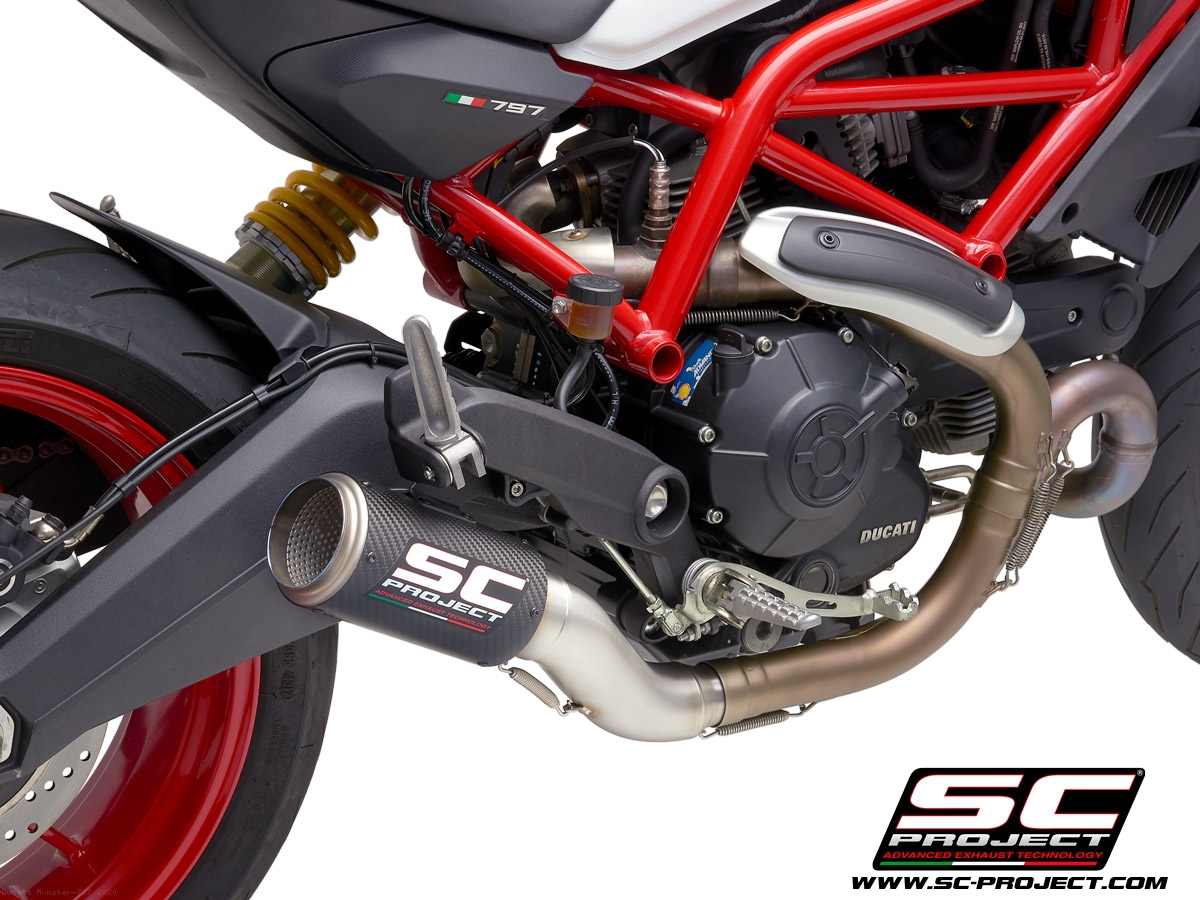 LV-10 CARBON FIBER for Ducati Scrambler 800 Cafe Racer/classic/full  Throttle/icon 2017 - 2020