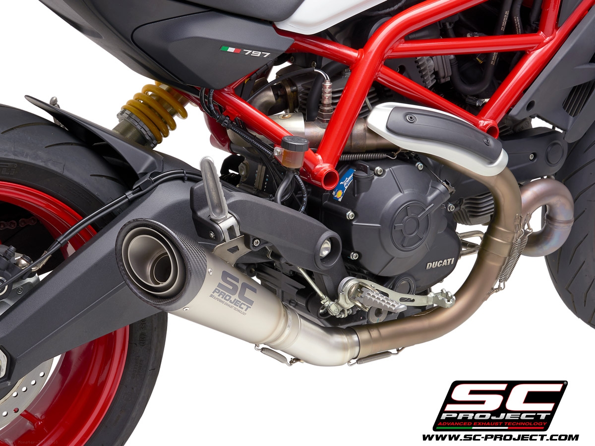 Ducati monster 821 sc project exhaust cheap