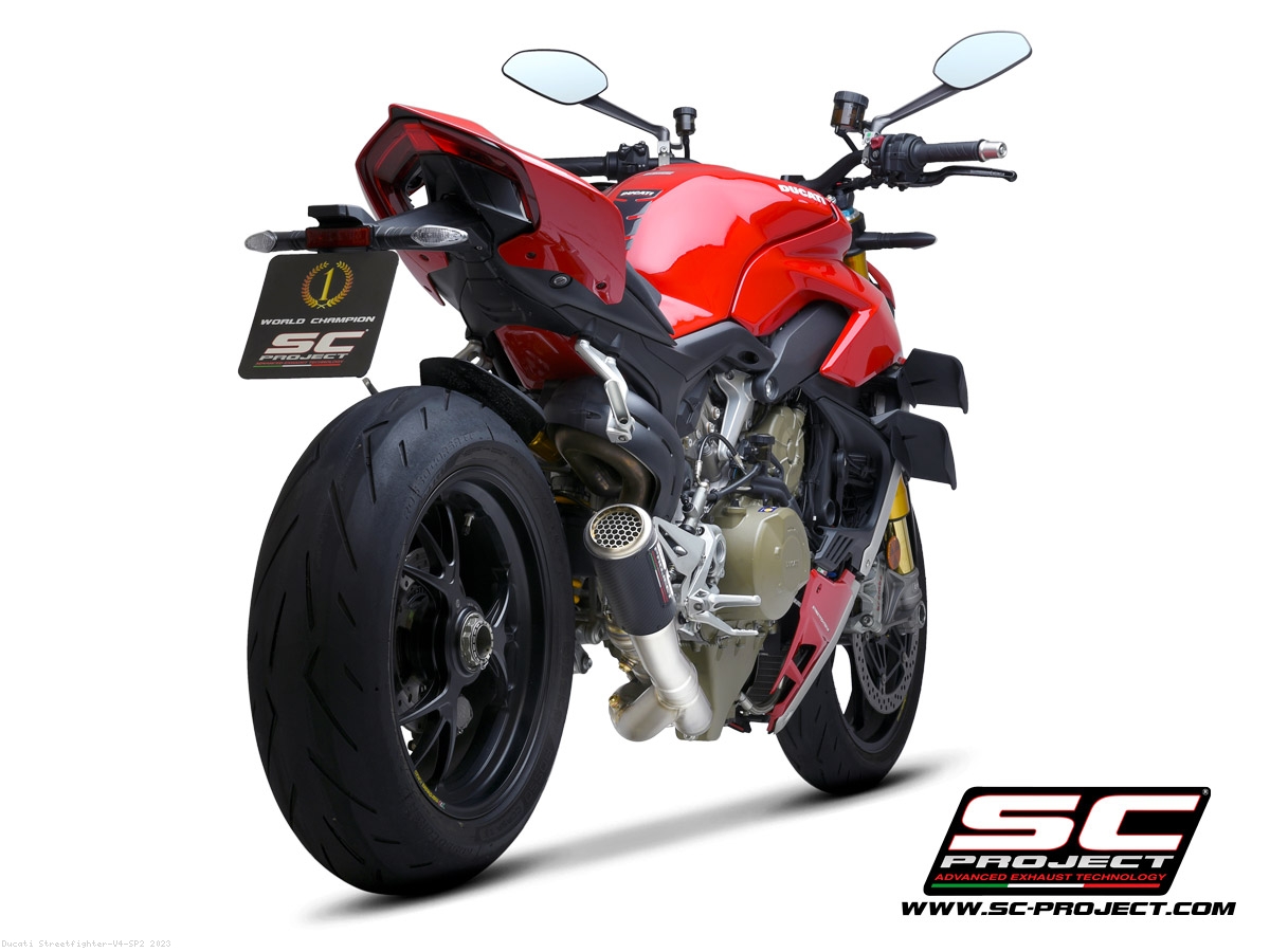 CR-T Exhaust by SC-Project Ducati / Streetfighter V4 SP2