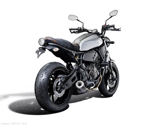 Tail Tidy Fender Eliminator by Evotech Performance Yamaha XSR700 2018 PRN013238