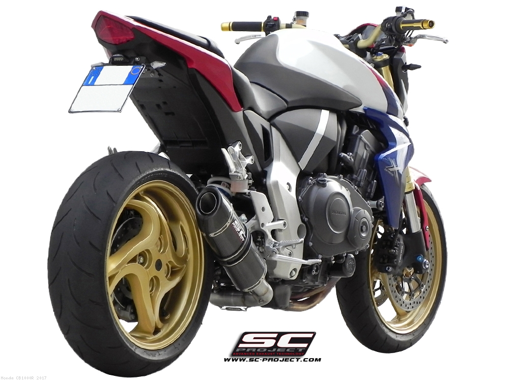 Oval De Cat Exhaust by SC Project Honda CB1000R 2017