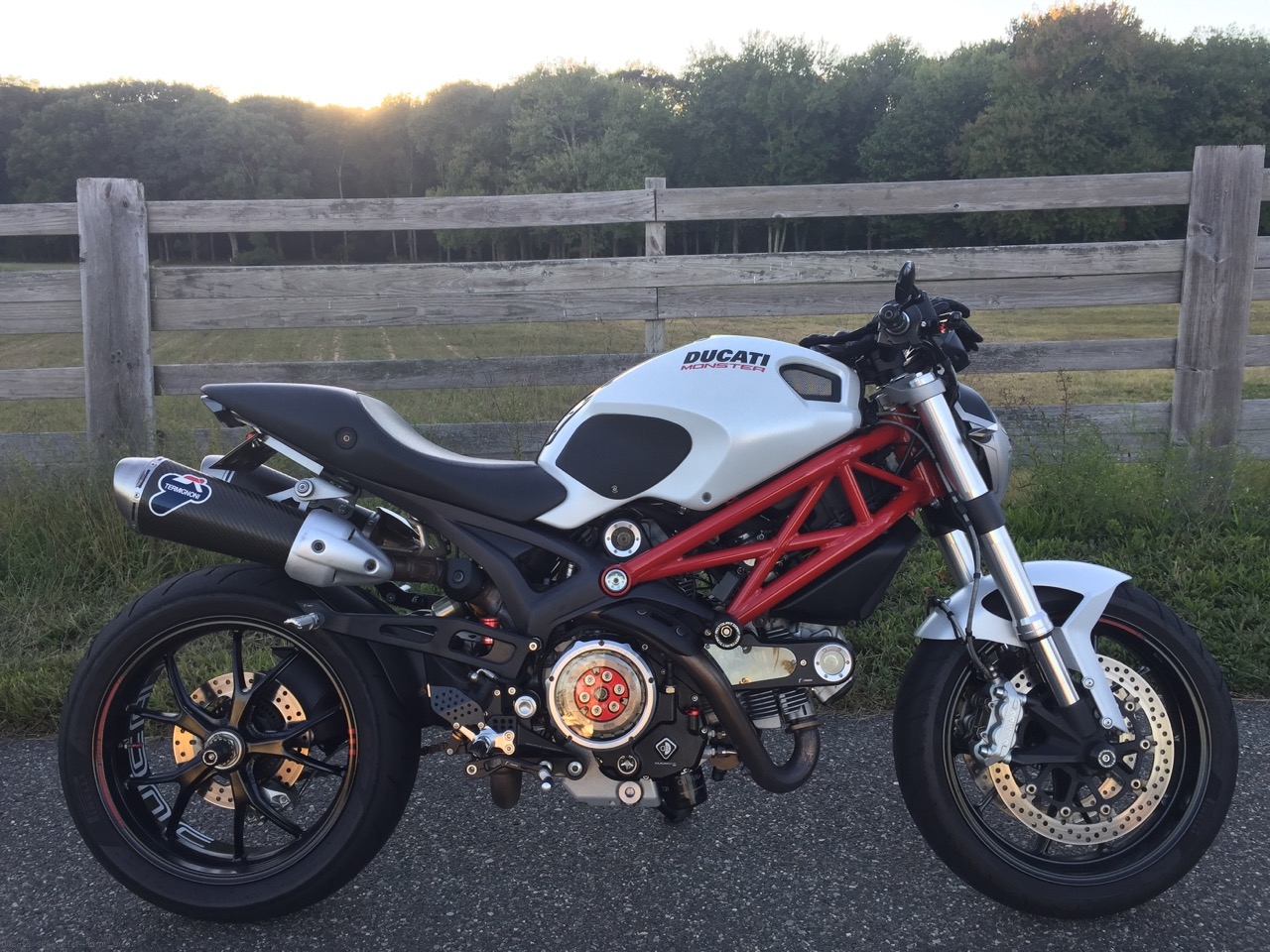 ducati scrambler clear clutch cover
