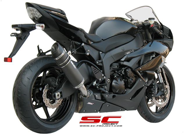 2009 zx6r exhaust