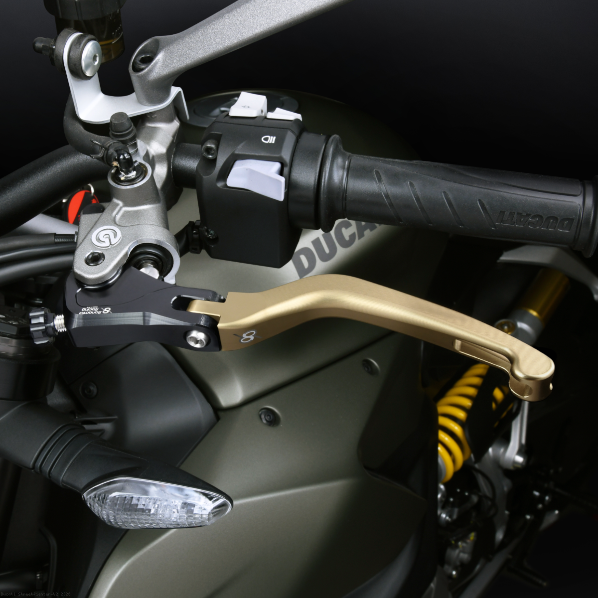 Adjustable Folding Lever Set by Bonamici Ducati / Streetfighter V2 ...