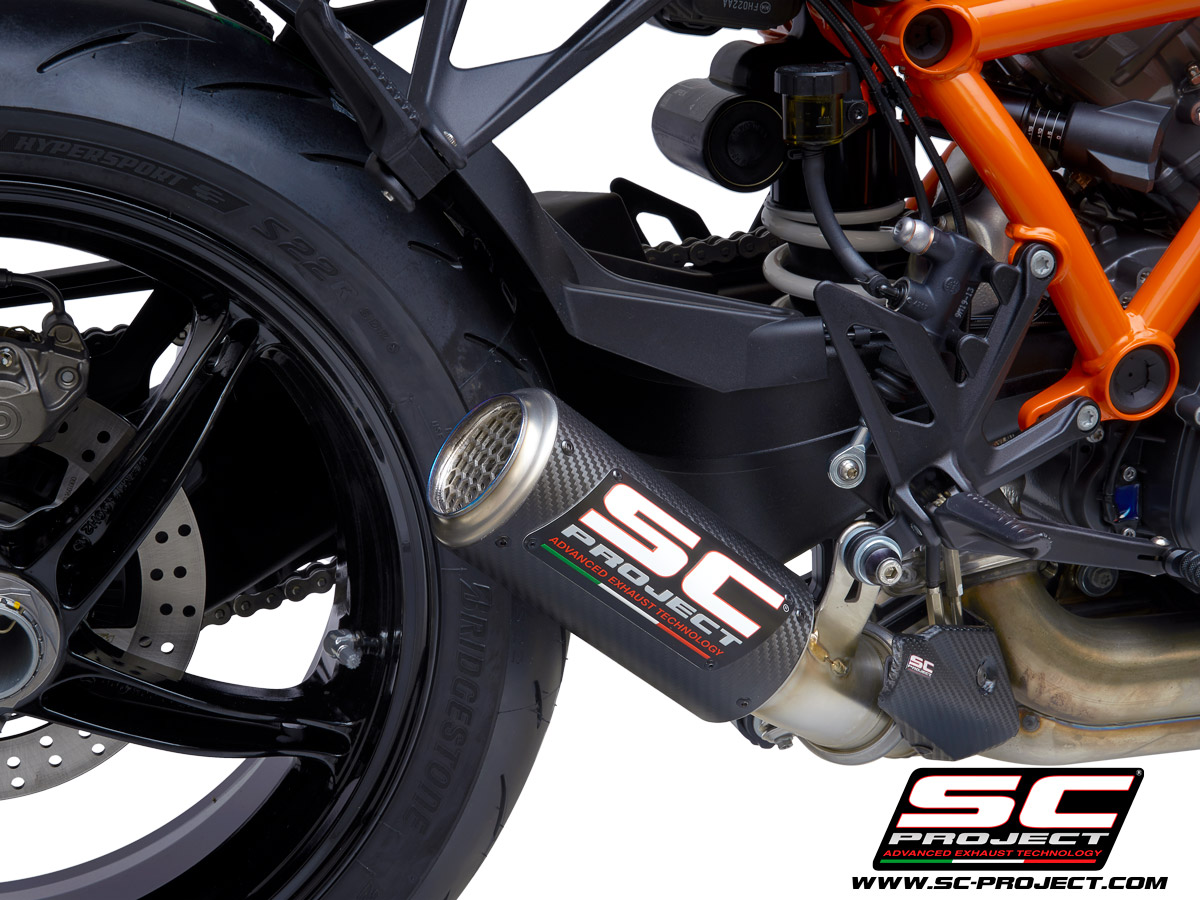 Ktm duke 125 deals sc project exhaust