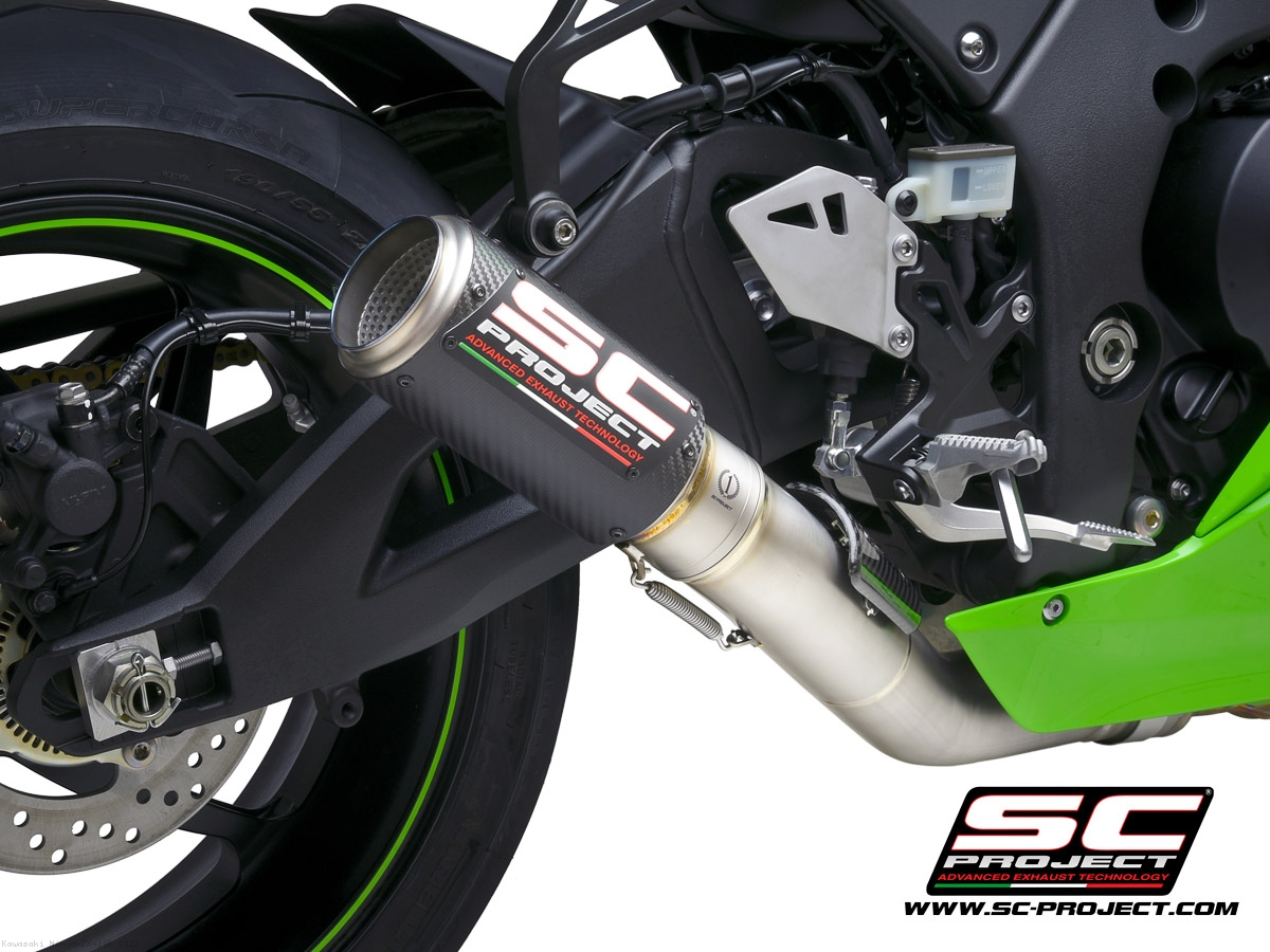 CR-T Exhaust by SC-Project Kawasaki / Ninja ZX-10R / 2022