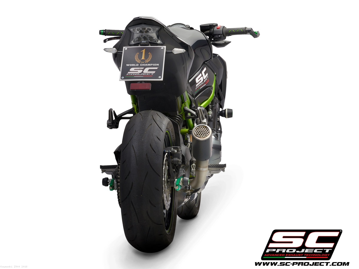 CR-T Exhaust by SC-Project Kawasaki / Z900 / 2018 (K25-T36T)