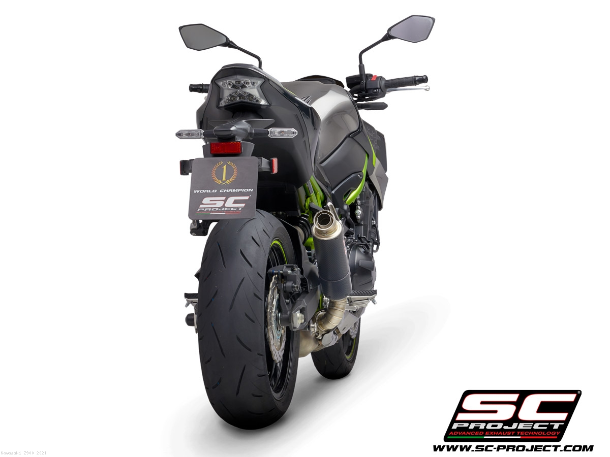 Kawasaki Z900 - SC Project GP M2 - accessoires ++ - Motos